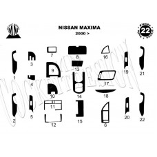 Nissan Maxima Maun Kaplama 2000-2004 22 Parça