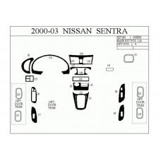 Nissan Sentra Maun Kaplama 1995-1997 arası 10 Parça
