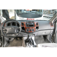 Toyota Hilux Pick-up Maun Kaplama 2006-2011 5 Parça