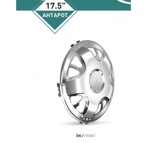 17,5'' AHTAPOT MODEL METAL PASLANMAZ JANT KAPAĞI 10 ADETARKA