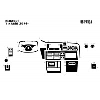 Renault T Kabin 2014- Maun-Konsol Kaplama